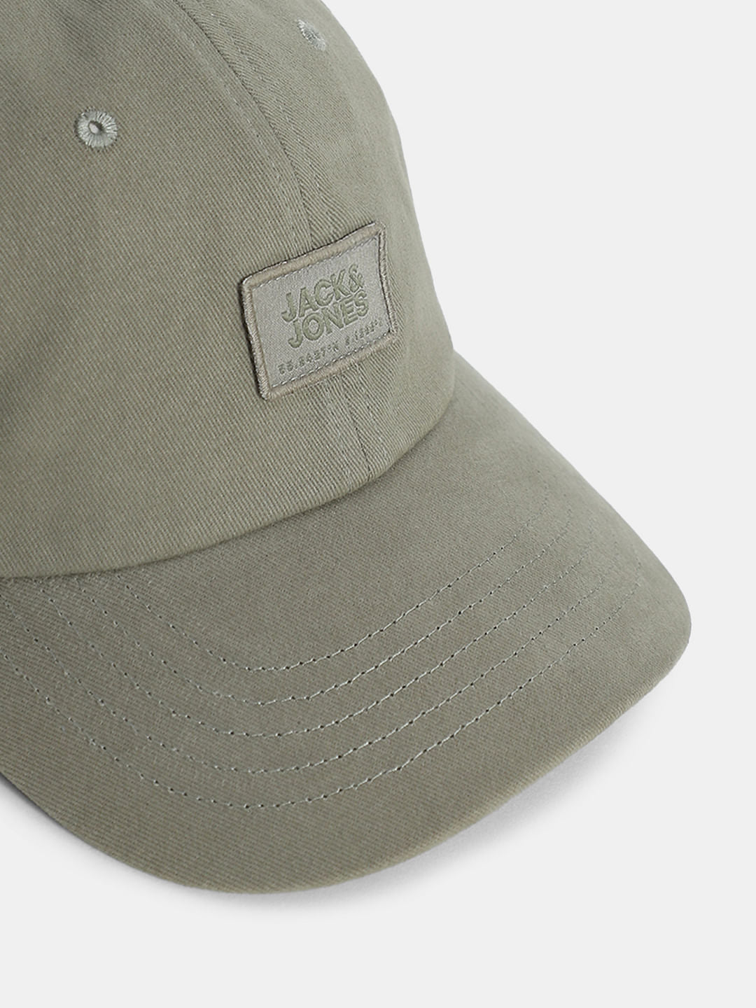 Green Cotton Baseball Cap