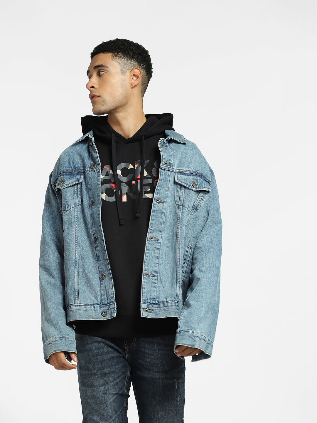 Black Hooded Sweatshirt - S
