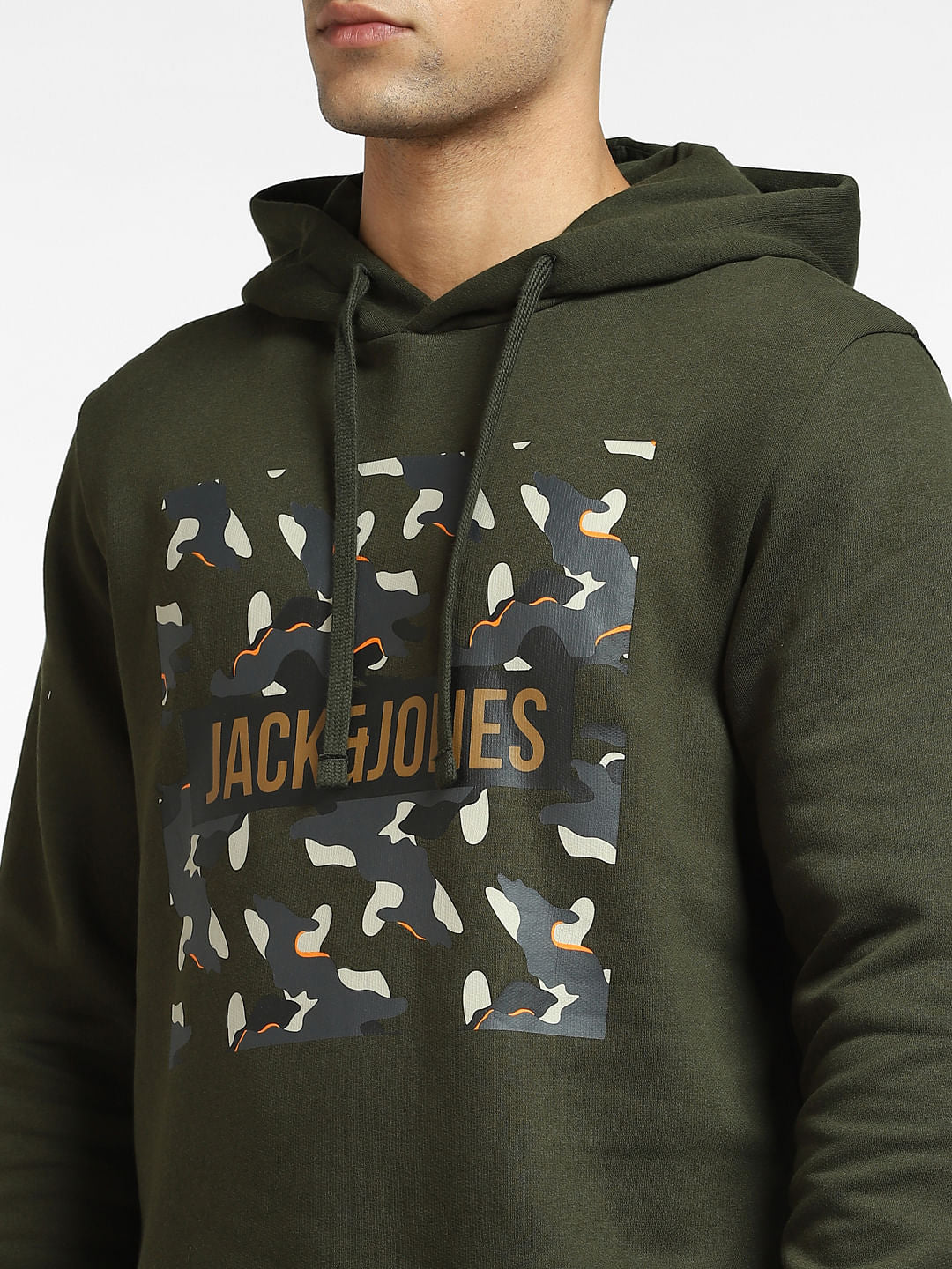 Green Hooded Sweatshirt