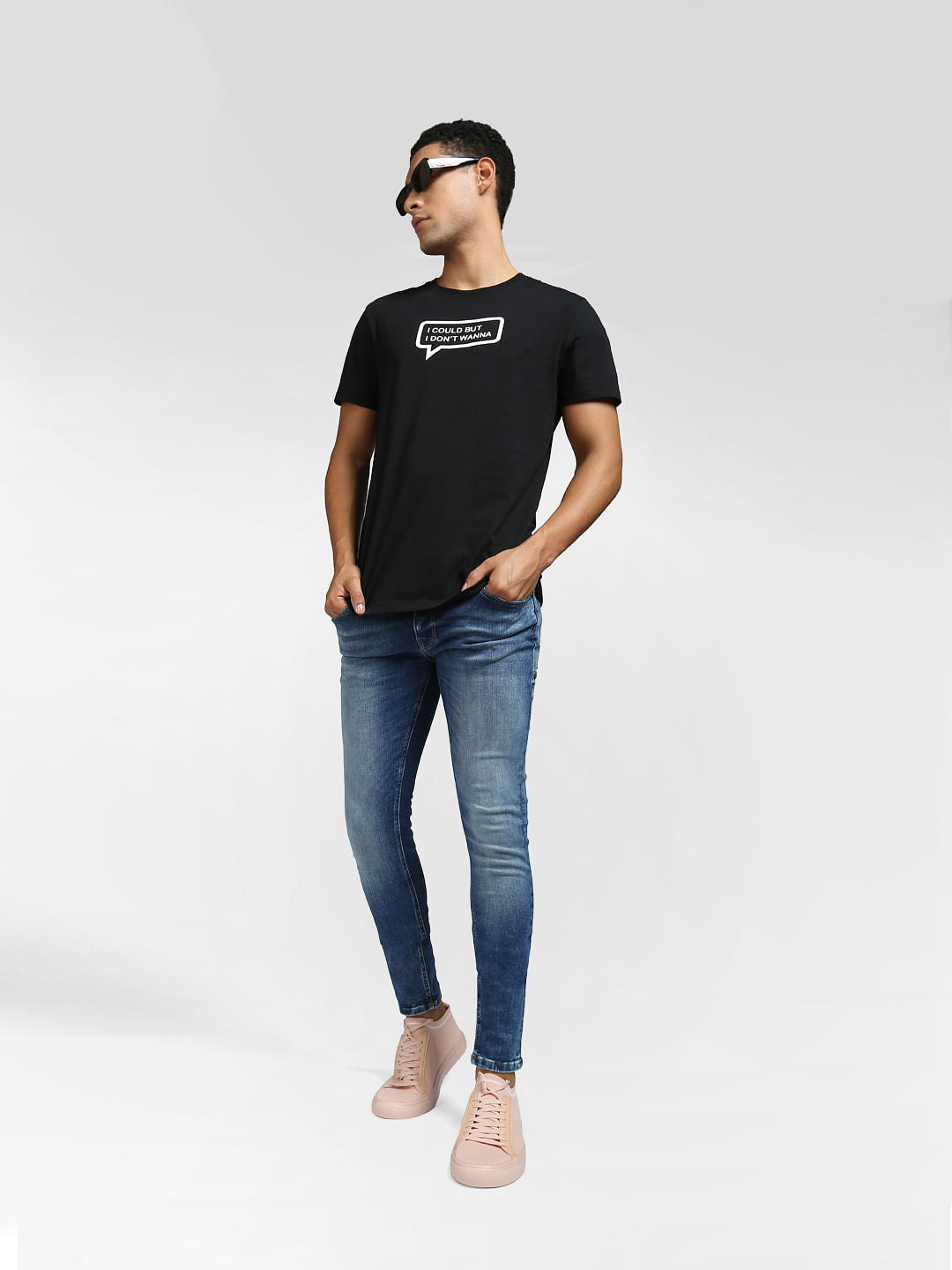 Blue Low Rise Tom Super Skinny Jeans - 28/30