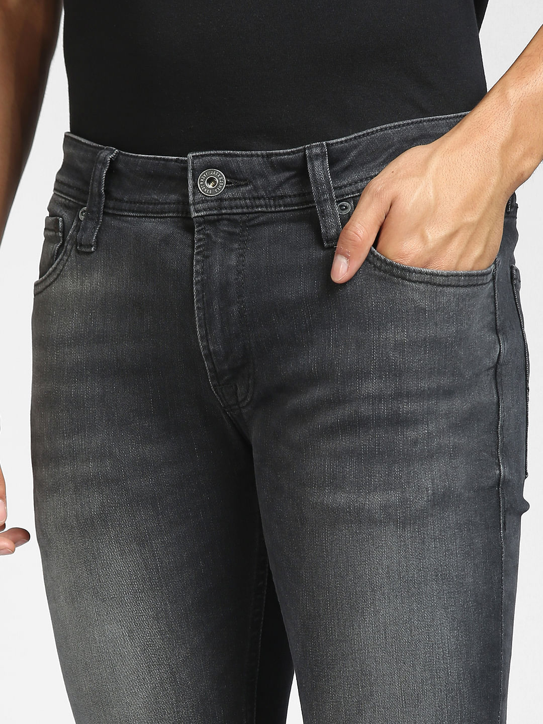 Blue Low Rise Tom Skinny Jeans