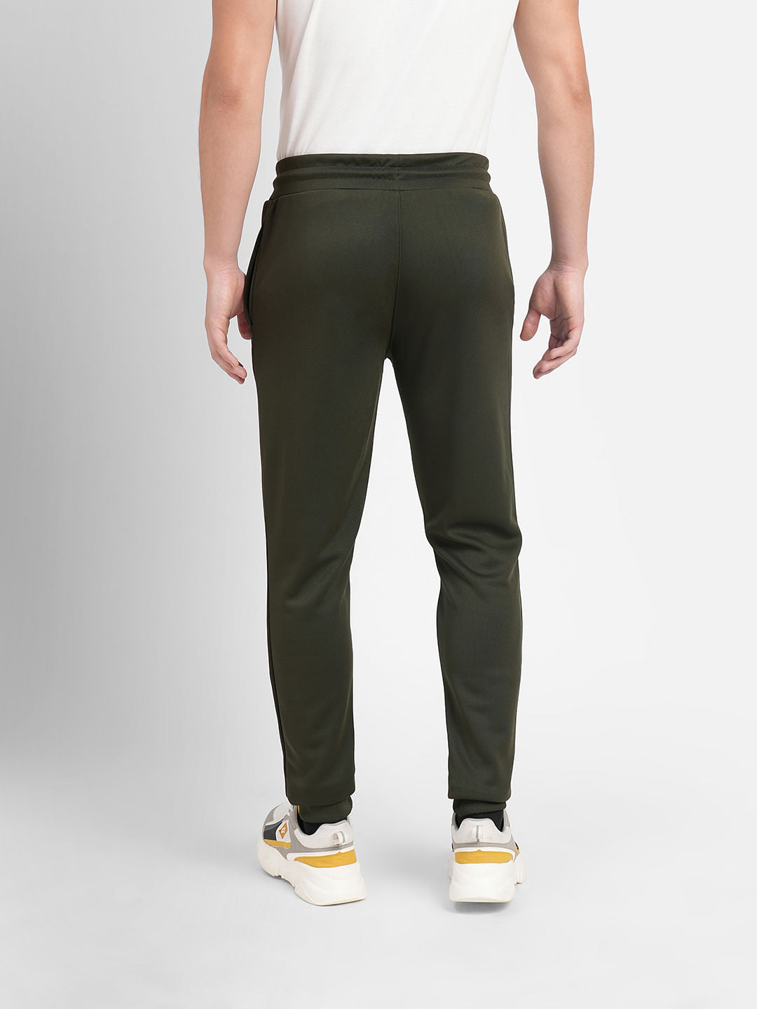 Dark Green Logo Print Tracksuit