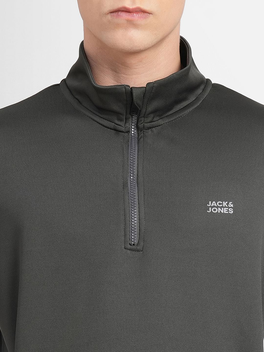 Dark Grey Logo Print Tracksuit