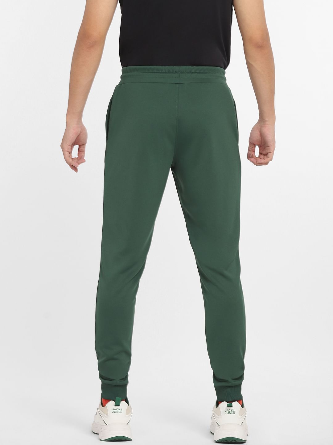 Green Logo Print Tracksuit