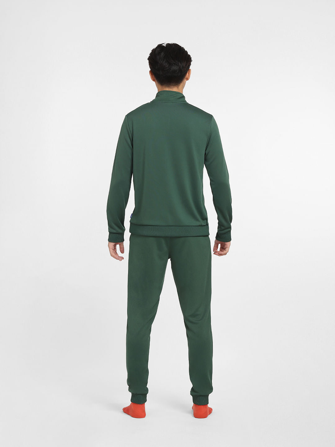 Green Logo Print Tracksuit