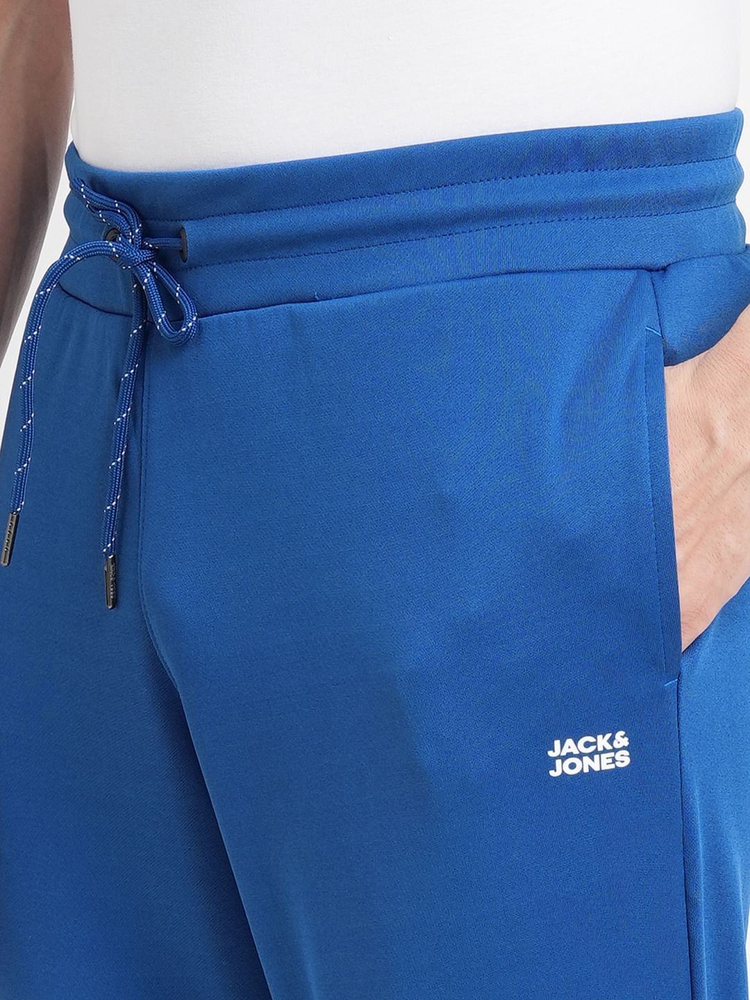 Blue Logo Print Tracksuit