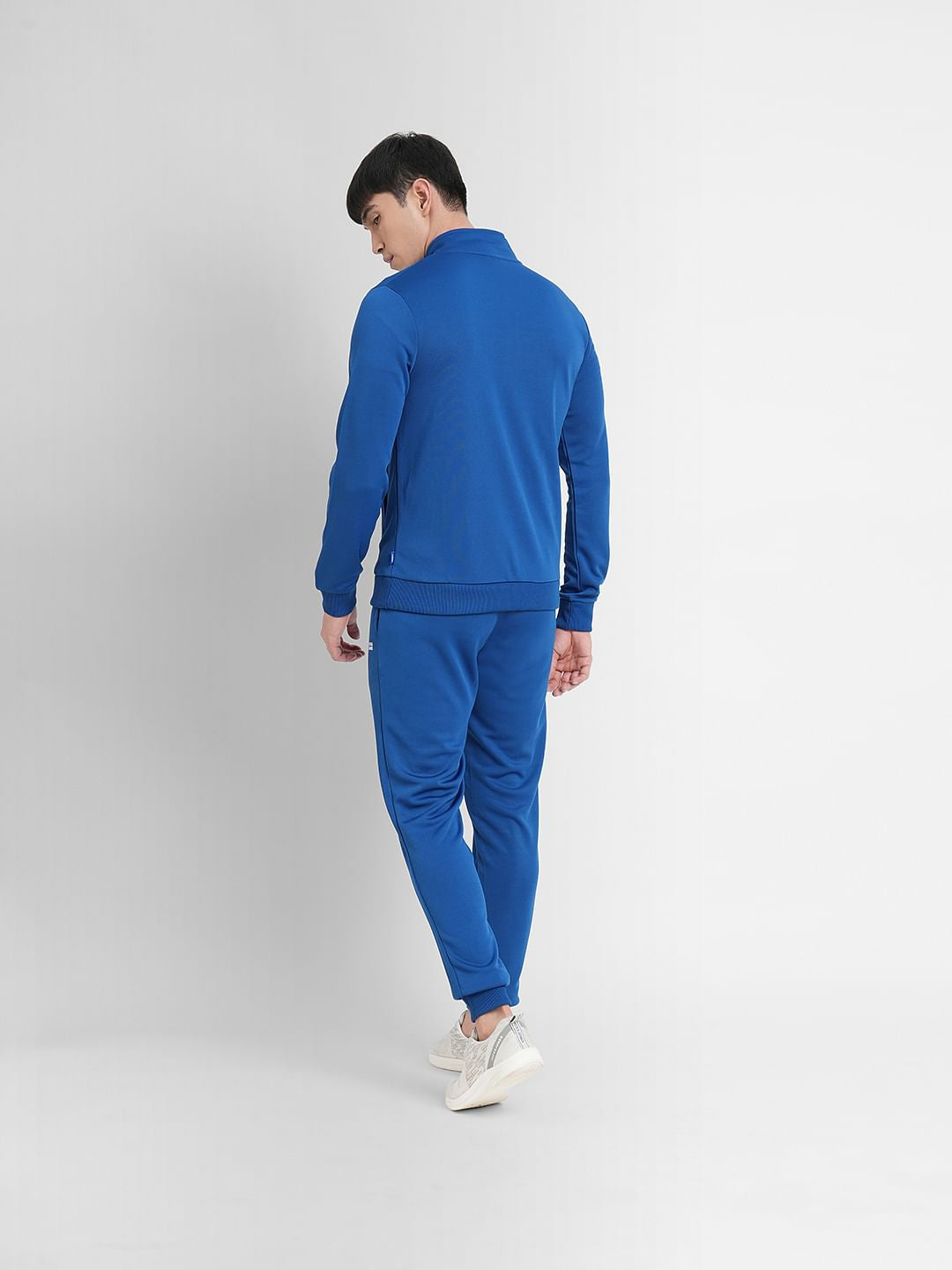 Blue Logo Print Tracksuit