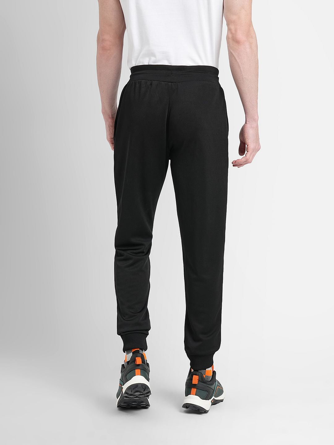 Black Logo Print Tracksuit