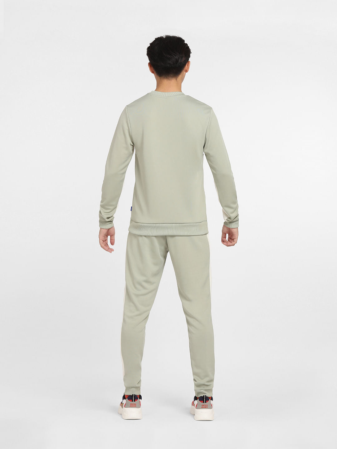 Green Logo Print Tracksuit