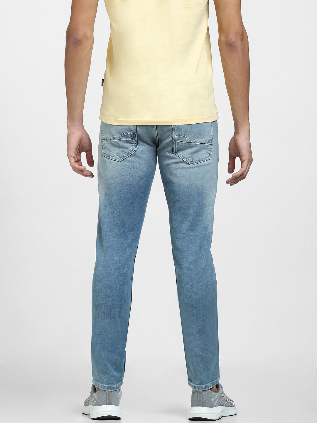 Light Blue Low Rise Glenn Slim Fit Jeans