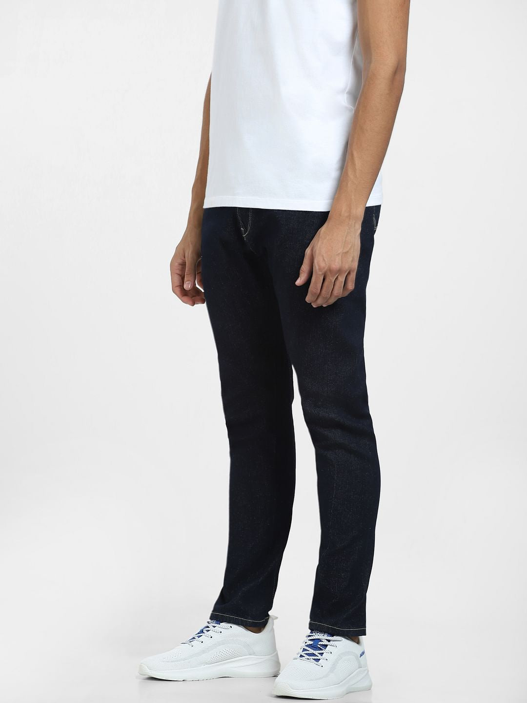 Dark Blue Low Rise Simon Anti Fit Jeans