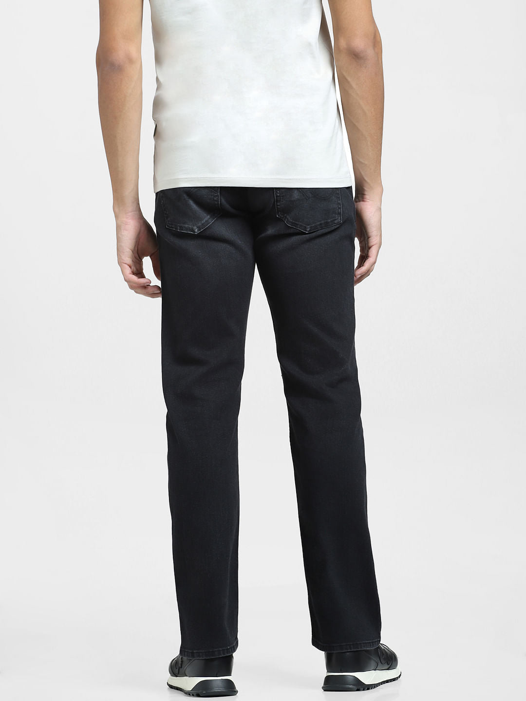 Black High Rise Ray Bootcut Jeans