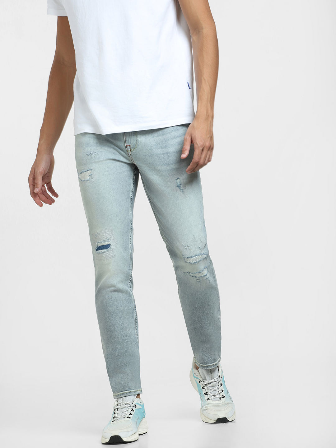Light Blue Glenn Slim Fit Jeans
