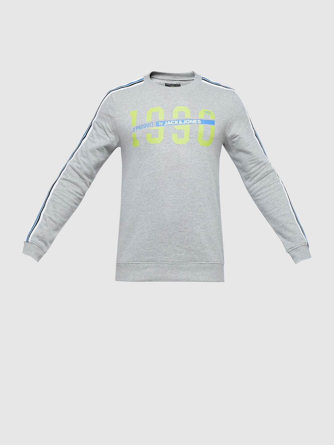 PRODUKT by JACK&JONES Grey Logo Print Sweatshirt