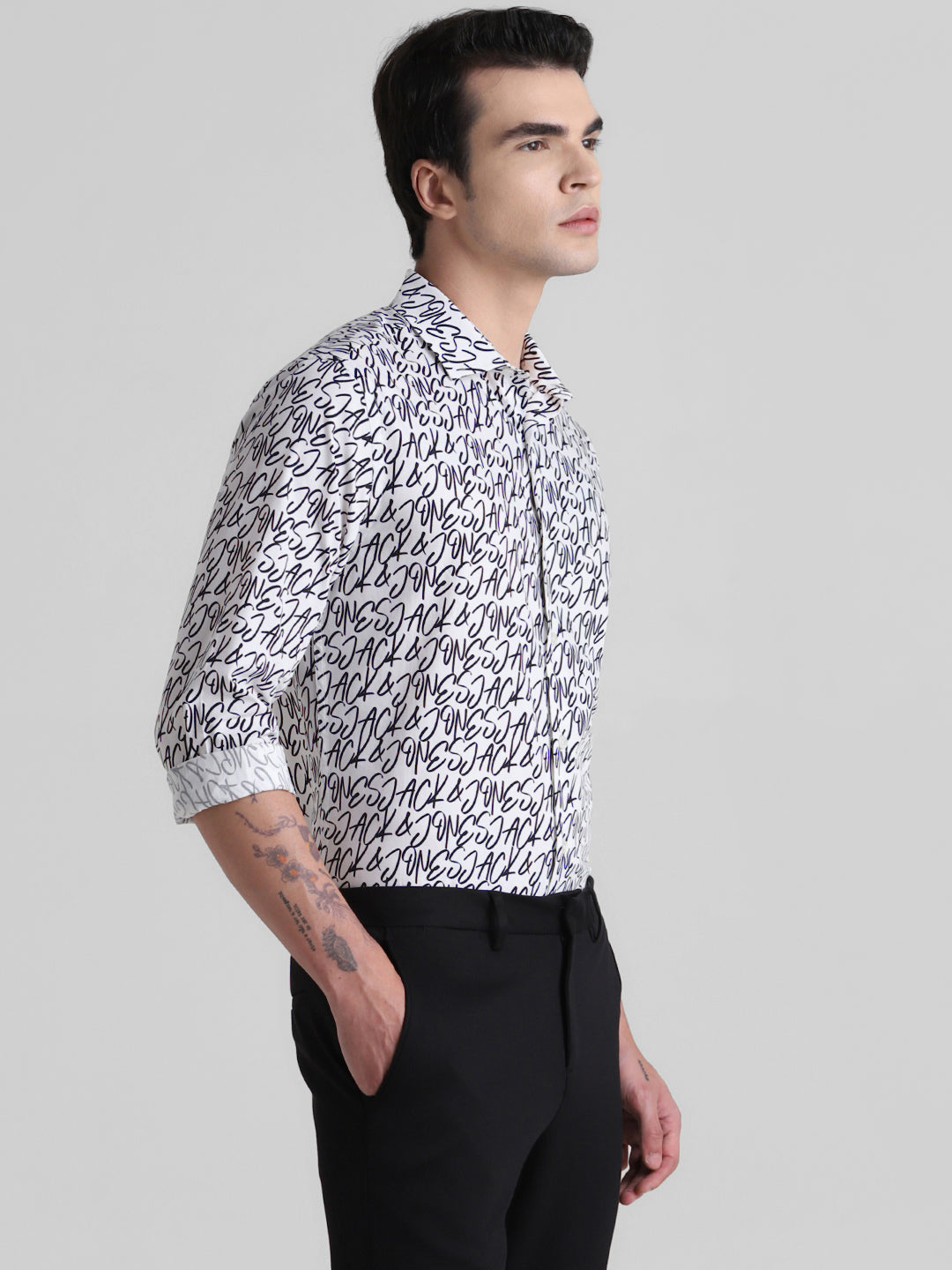 JACK&JONES Slim All-Over Print Shirts