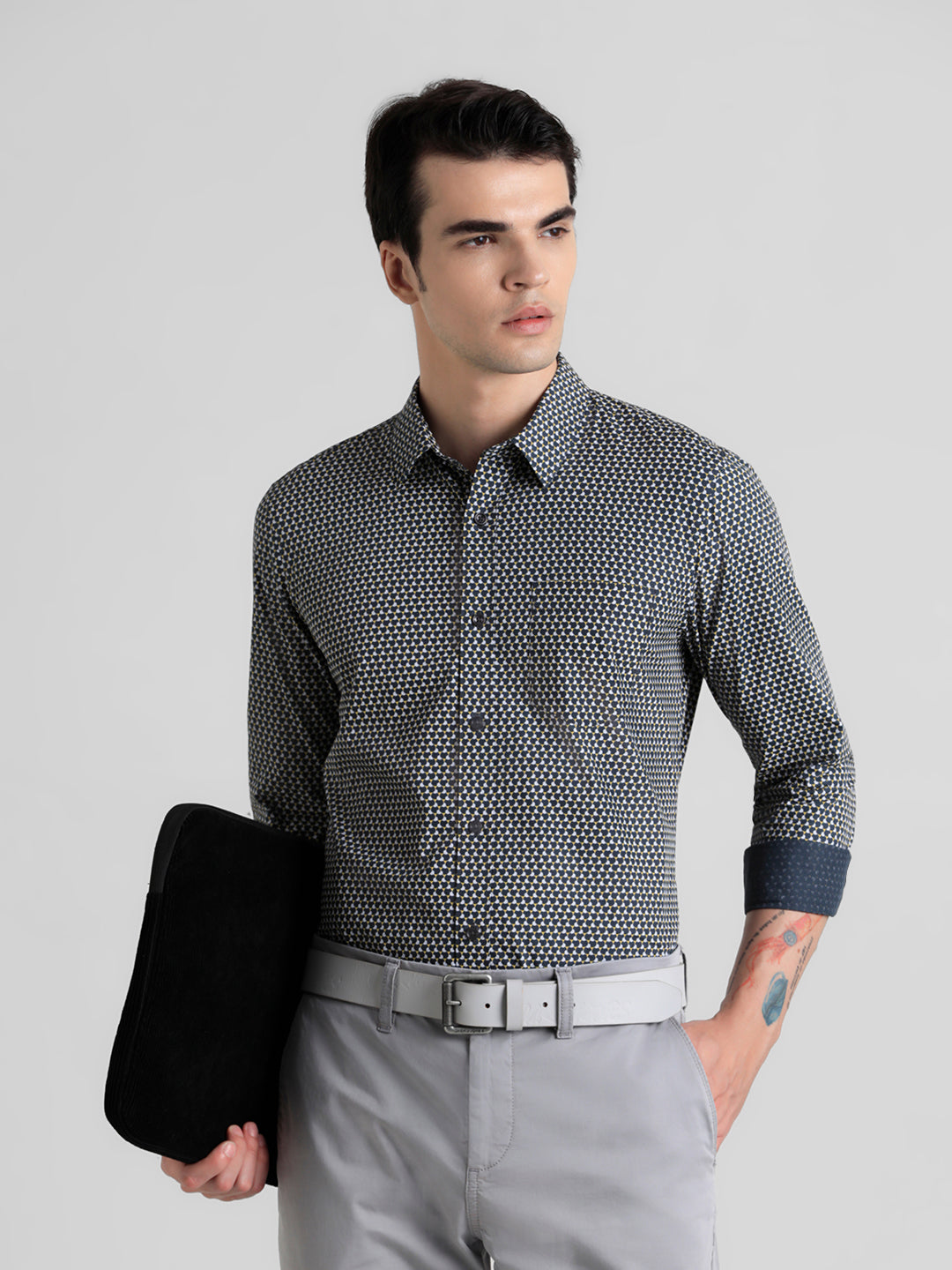 JACK&JONES Slim All-Over Print Shirts