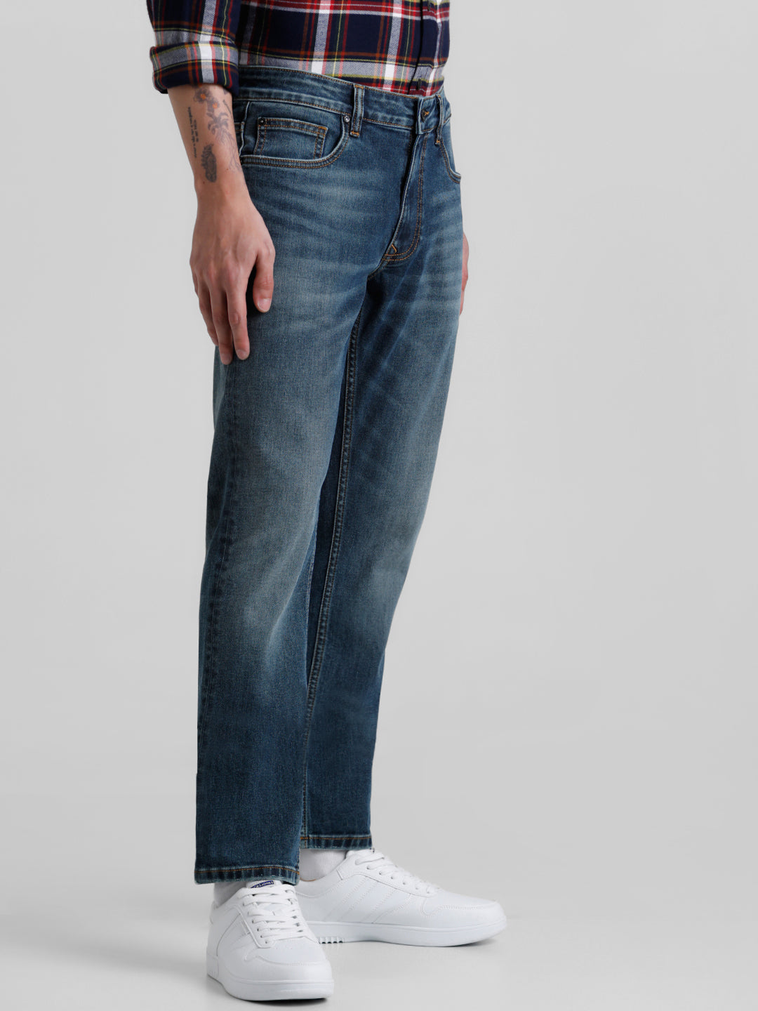 Dark Blue Tim Slim Fit Jeans