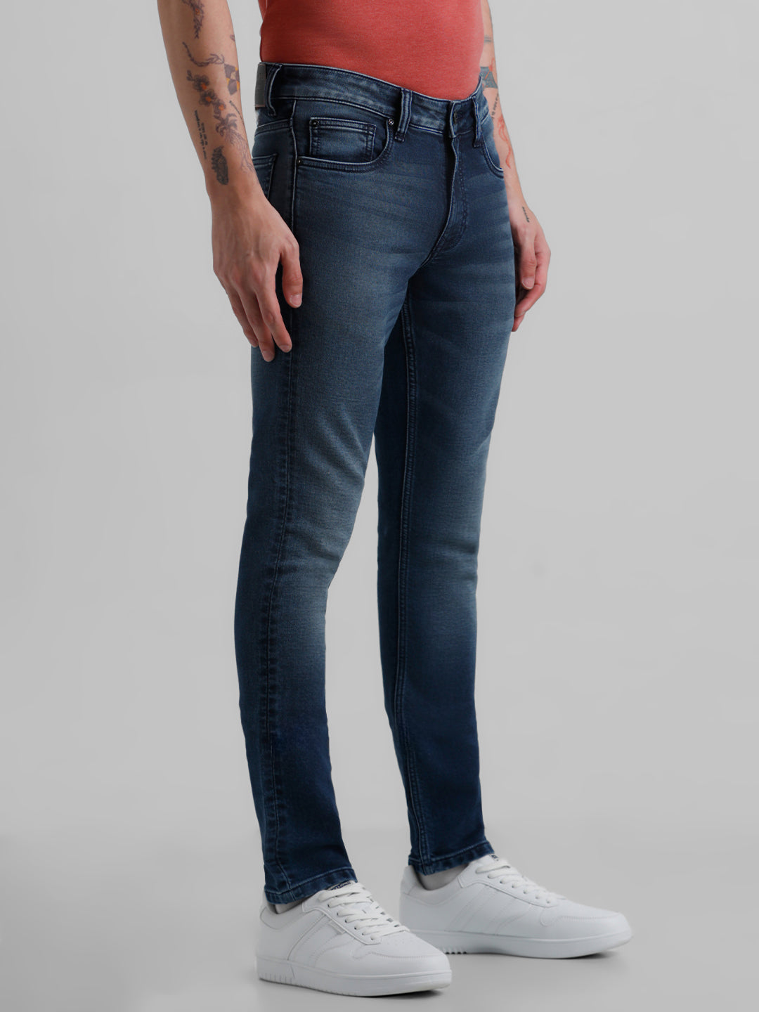 Dark Blue Glenn Slim Fit Jeans