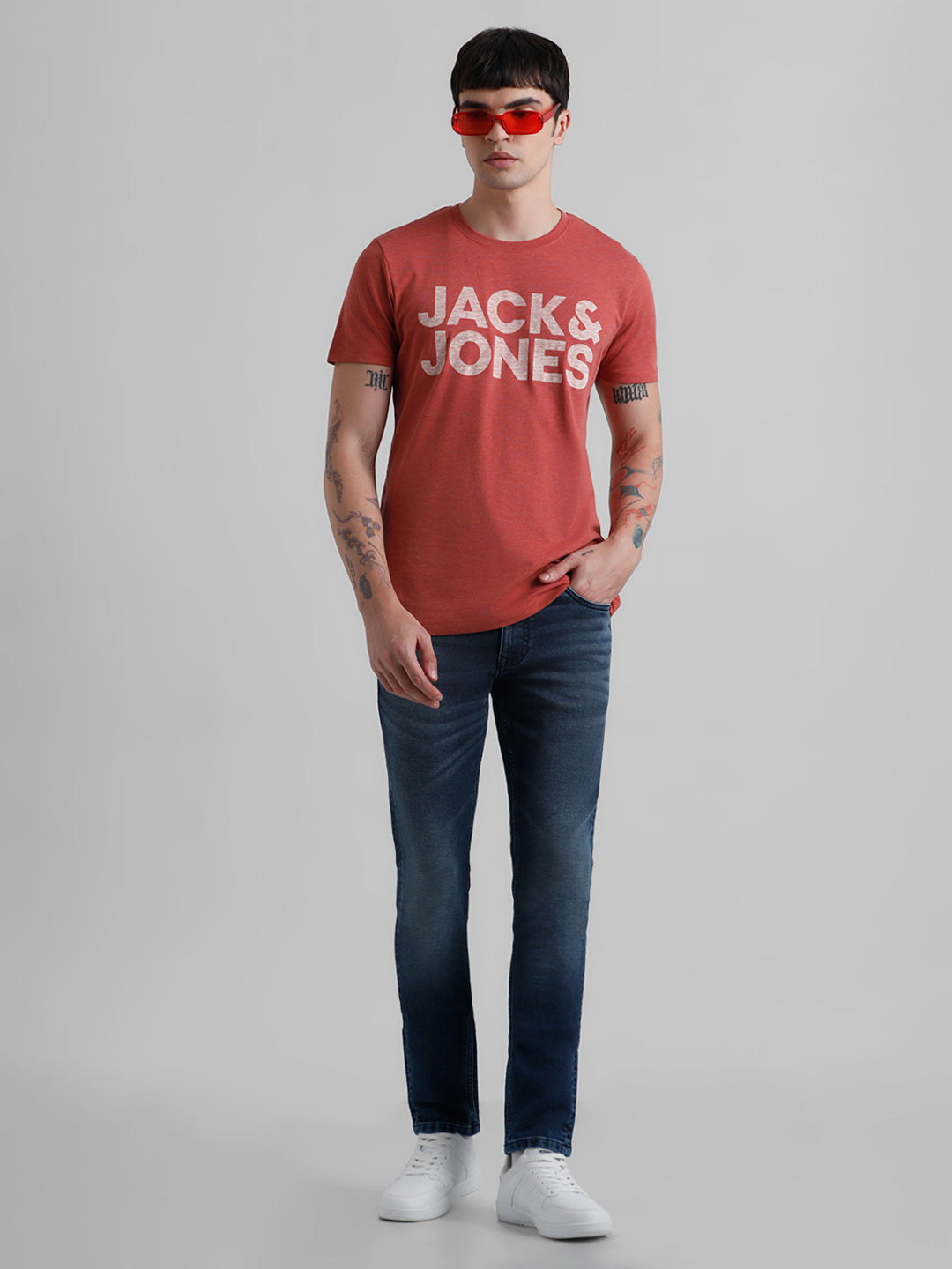 Dark Blue Glenn Slim Fit Jeans