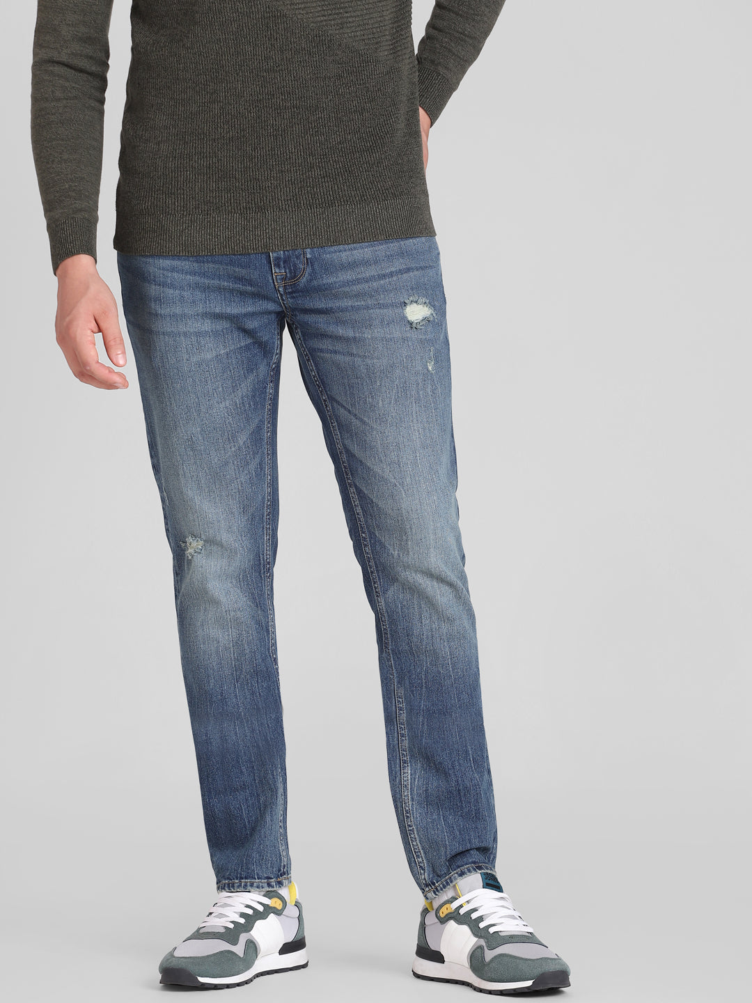 Blue Washed Ben Skinny Fit Jeans