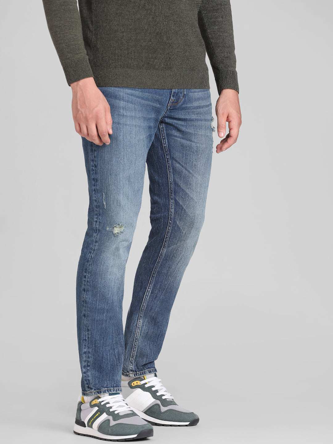 Blue Washed Ben Skinny Fit Jeans