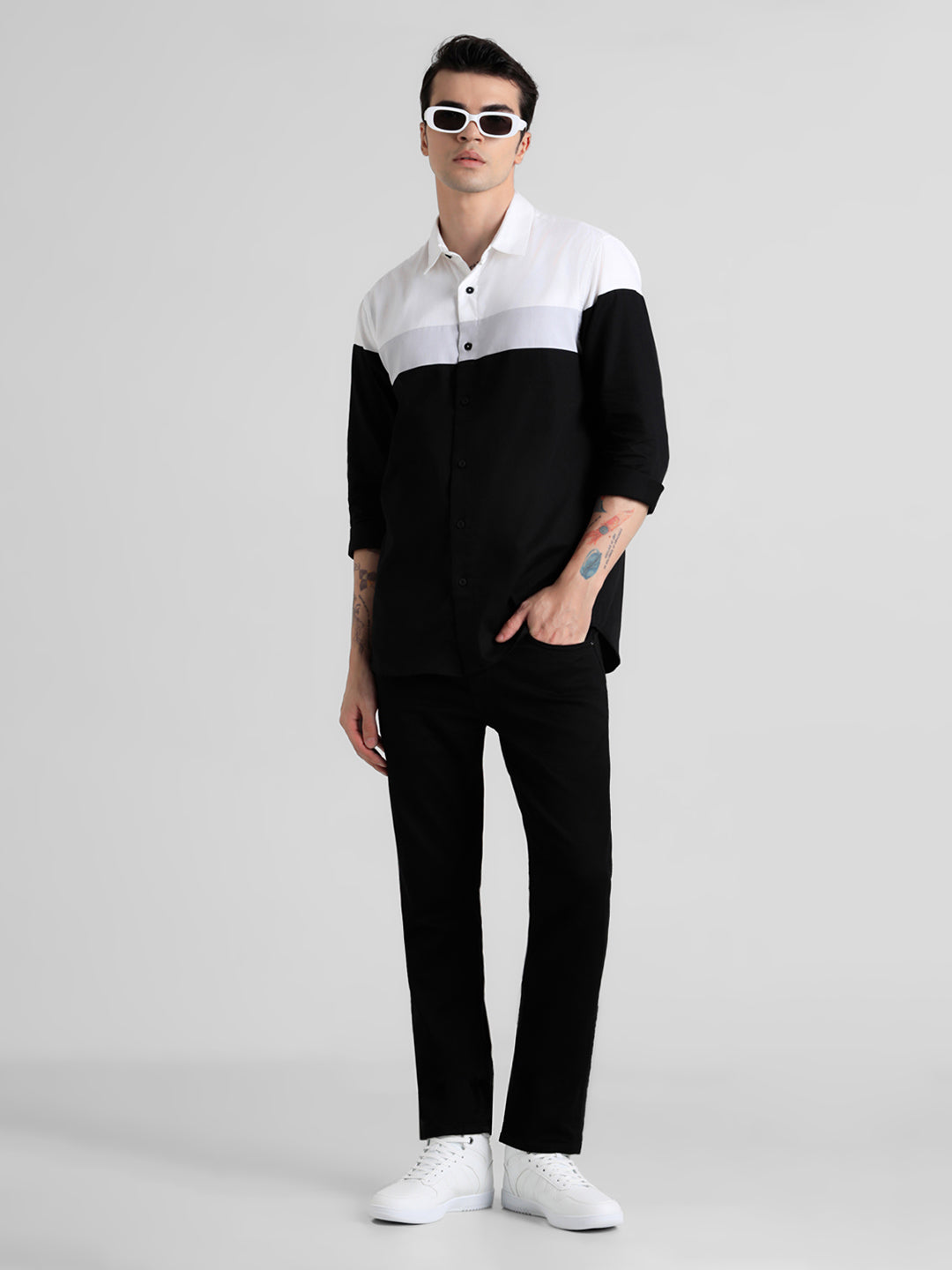Black Glenn Slim Fit Jeans