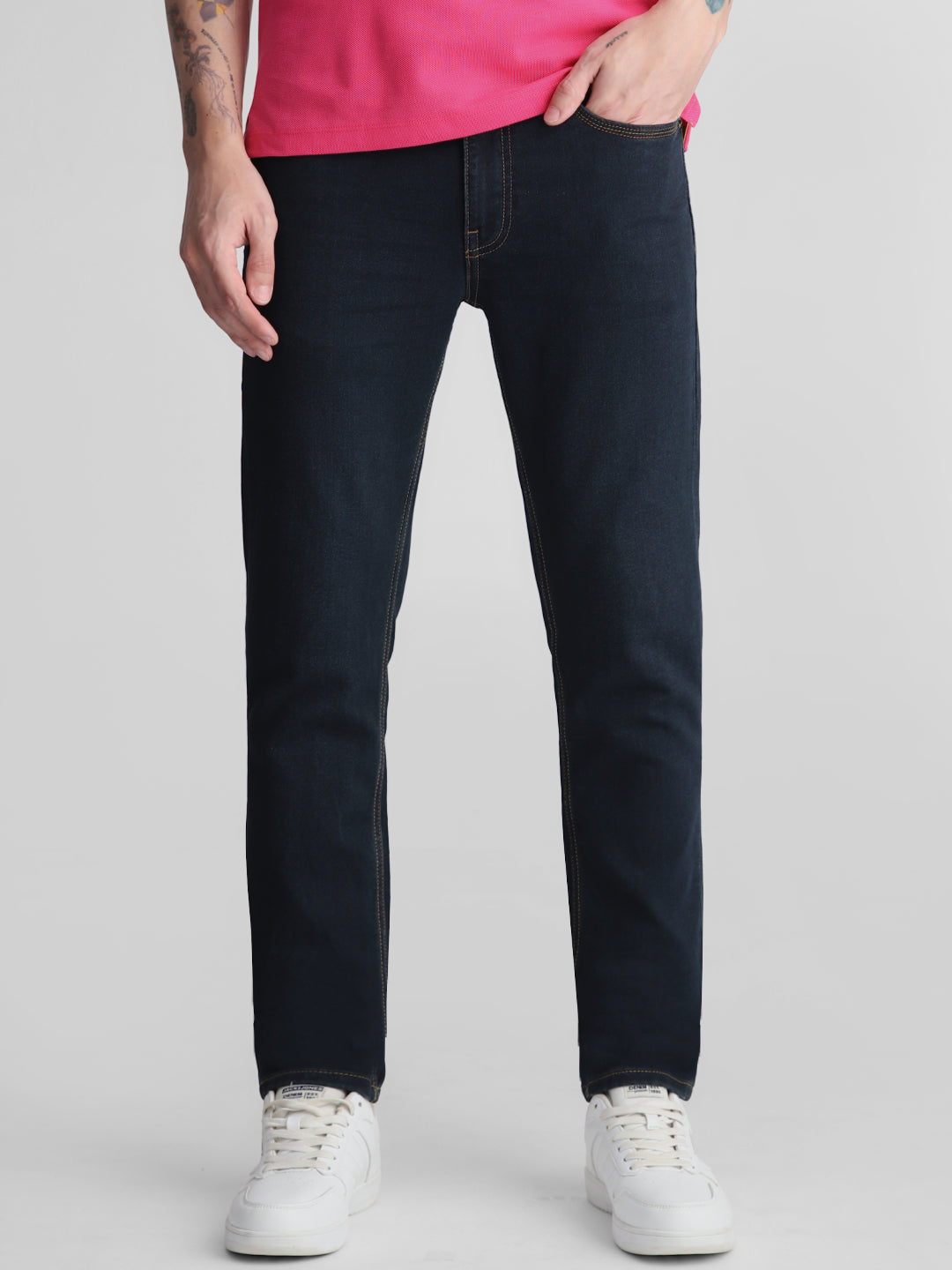 Dark Blue Ben Skinny Fit Jeans