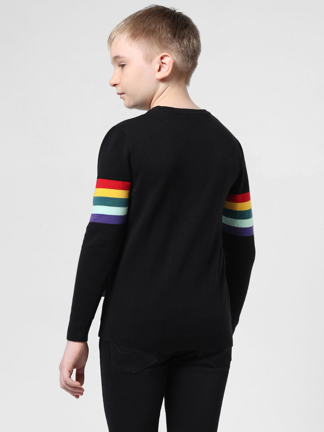 Green Doggo Print Jacquard Pullover