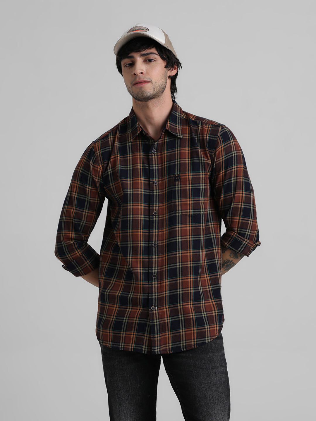 JACK&JONES Regular Fit Checks Shirts