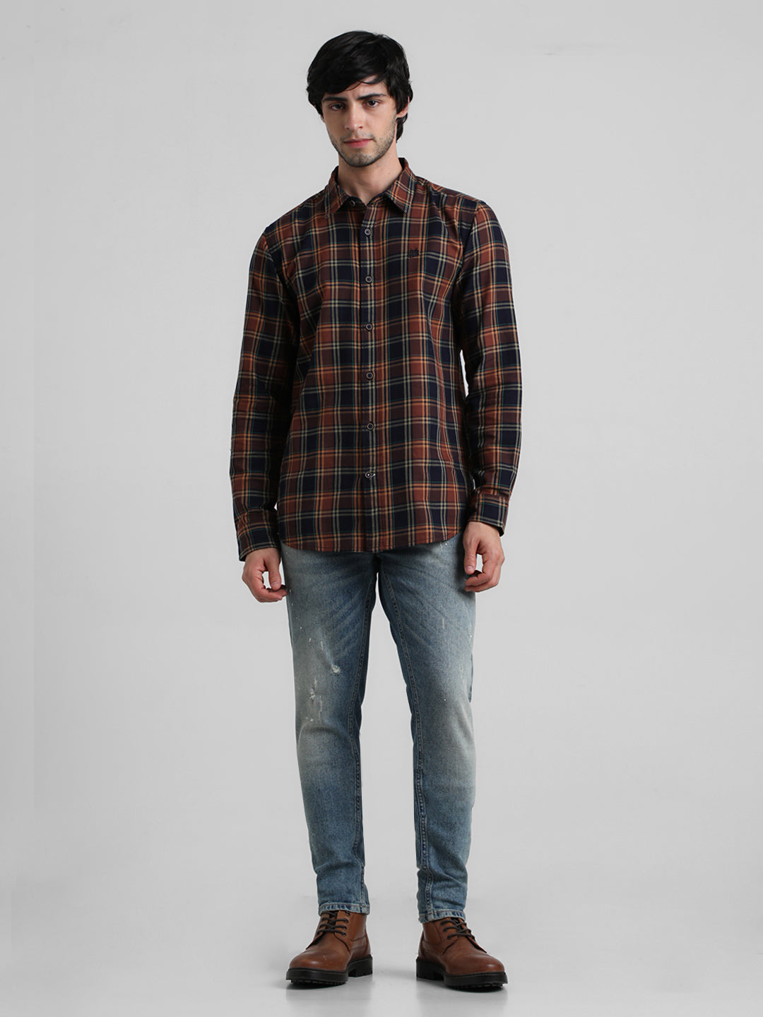 JACK&JONES Regular Fit Checks Shirts