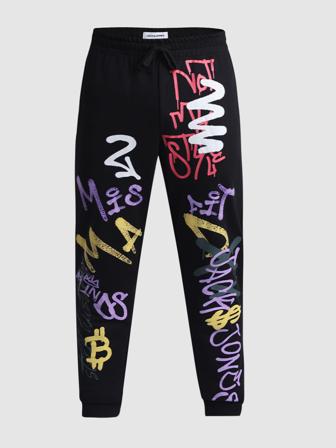 Black Graffiti Co-ord Set Sweatpants
