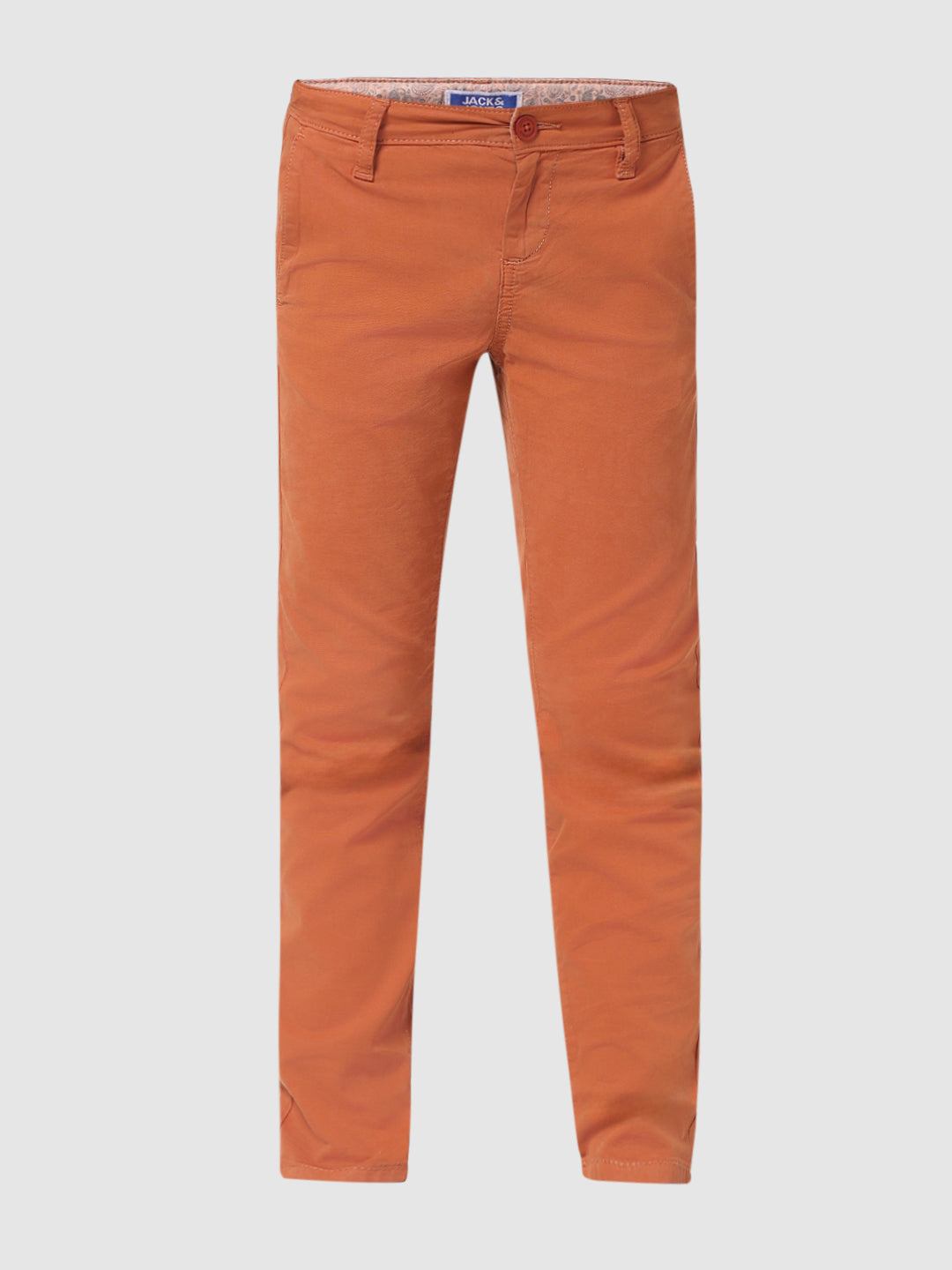 JUNIORS Green Regular Fit Trousers
