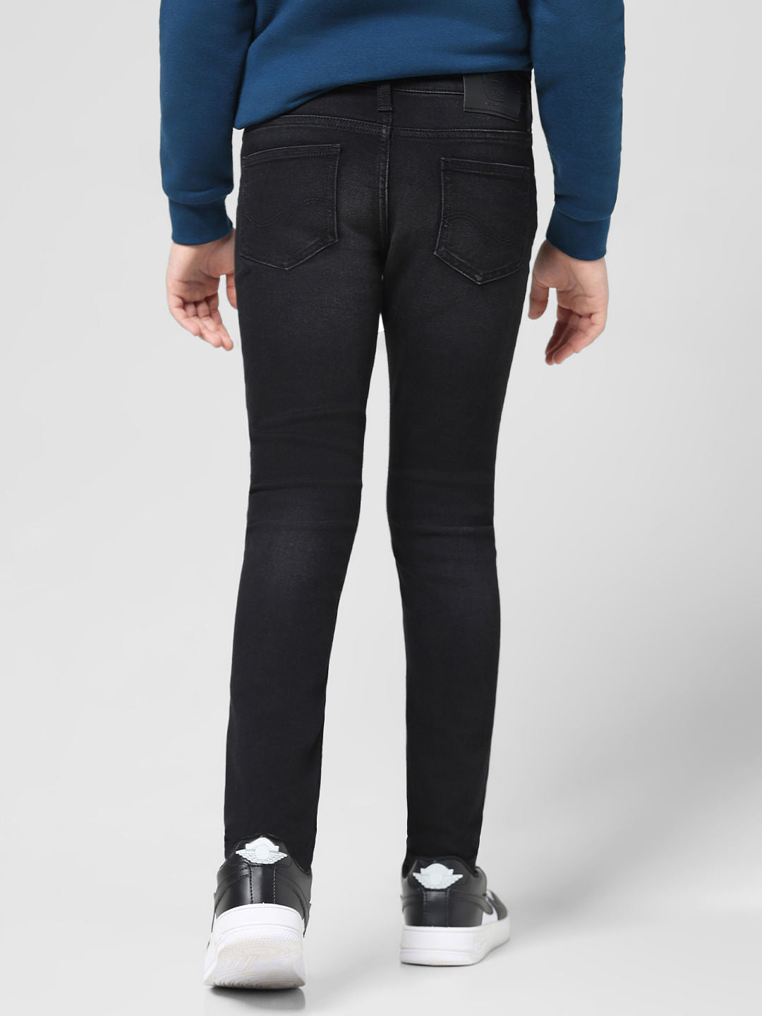 JUNIOR BOYS Black Glenn Slim Fit Jeans