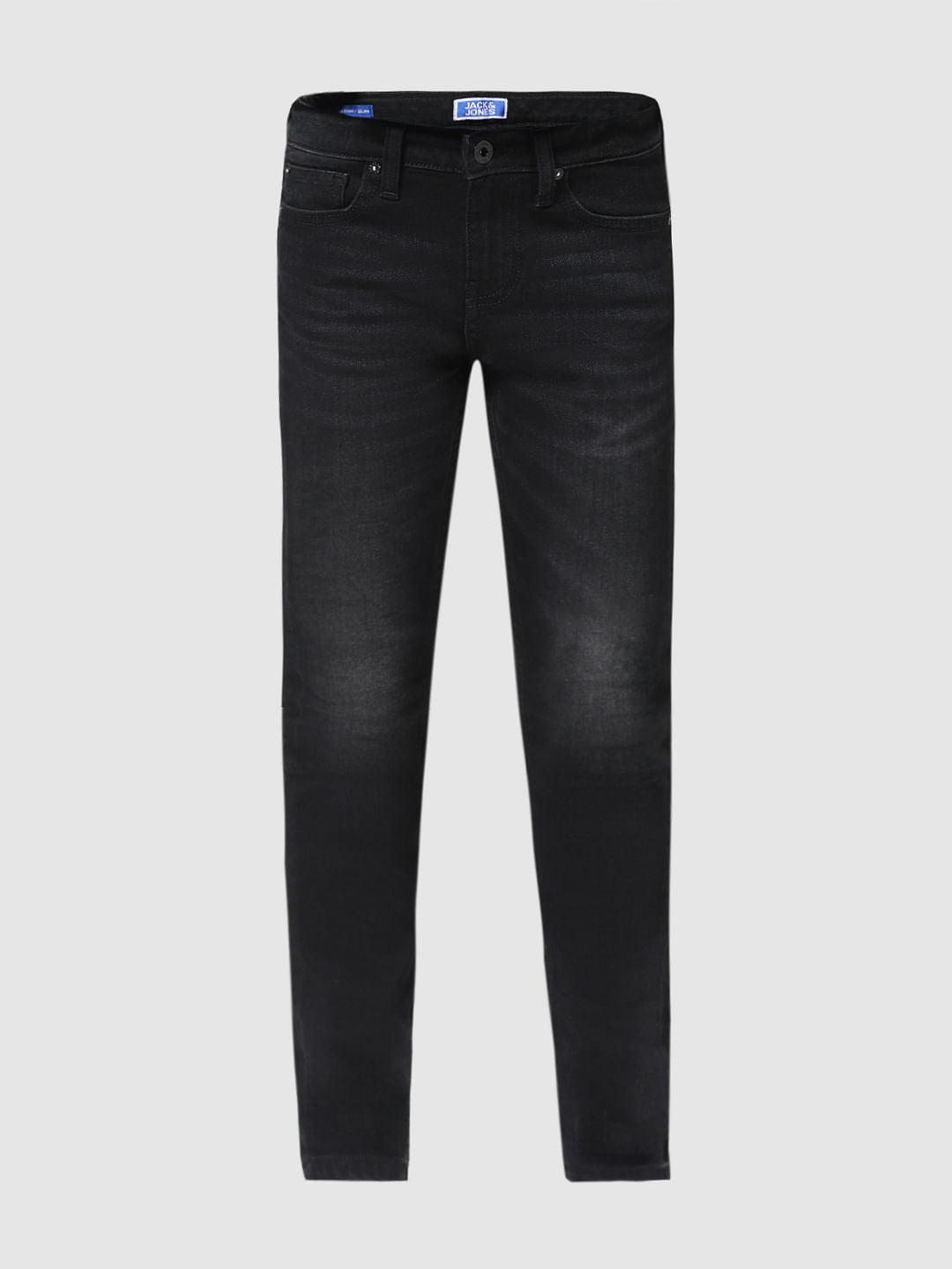 JUNIOR BOYS Black Glenn Slim Fit Jeans