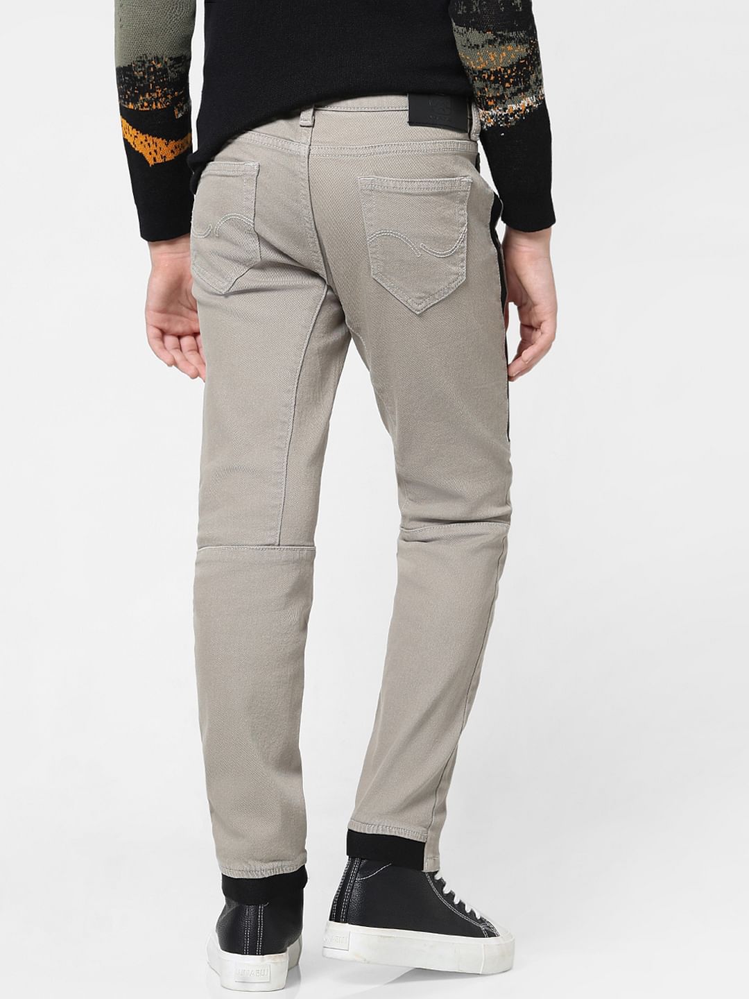 JUNIOR BOYS Beige 5 Pocket Casual Pants