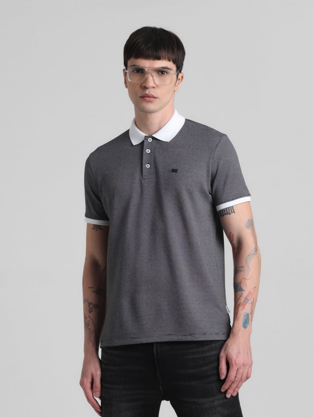 JACK&JONES Regular Fit Stripes T-Shirts