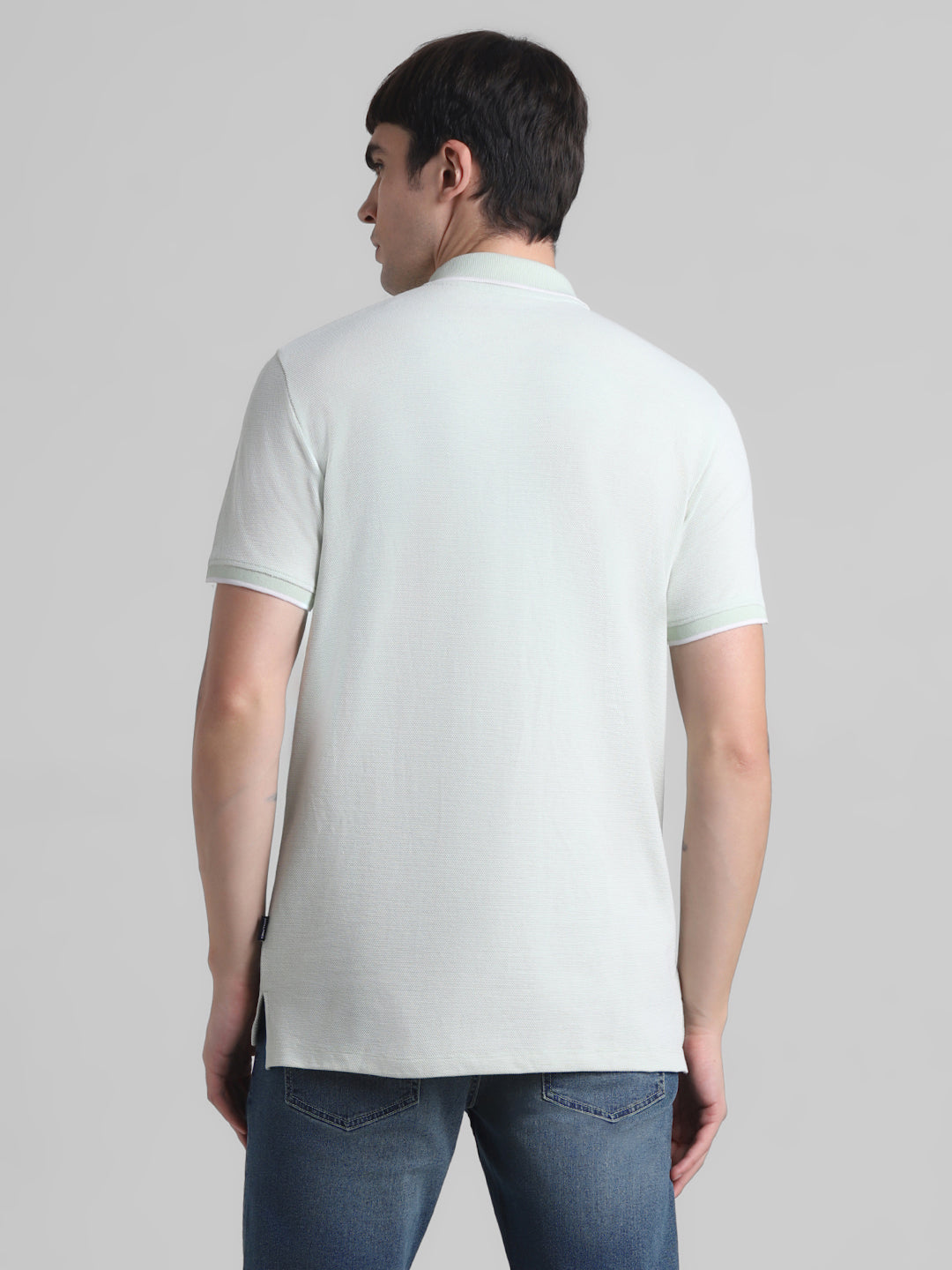 Green Zip Detail Polo