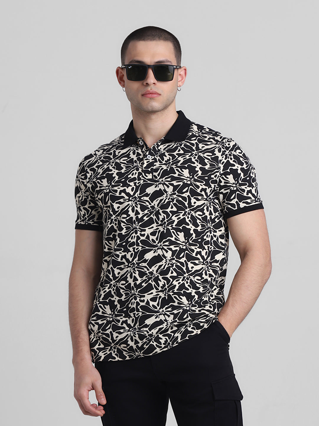 JACK&JONES Regular Fit All-Over Print T-Shirts