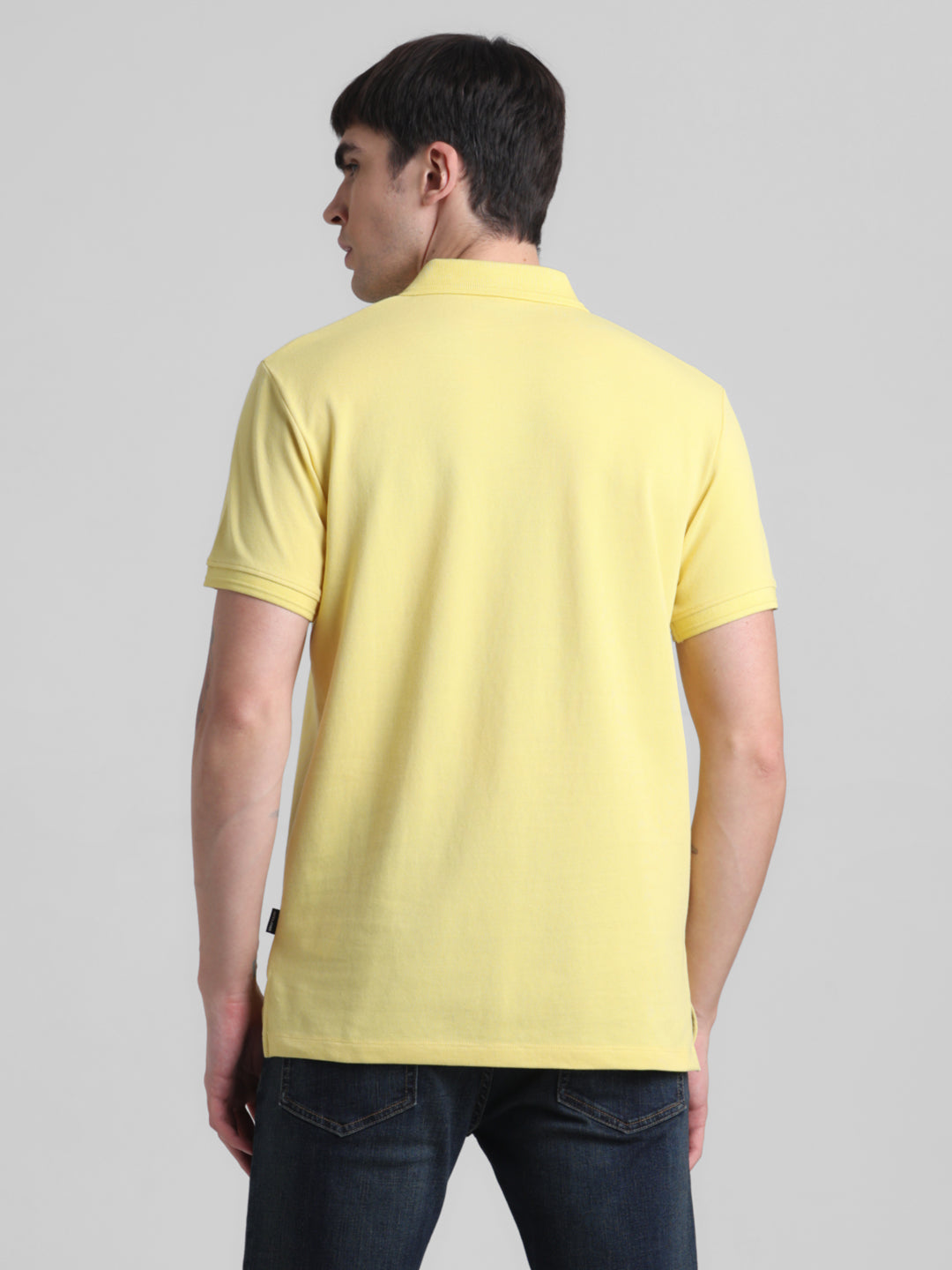 Yellow Solid Polo