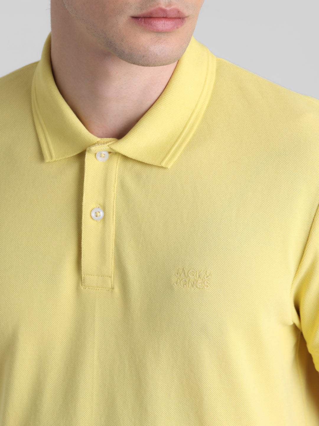 Yellow Solid Polo