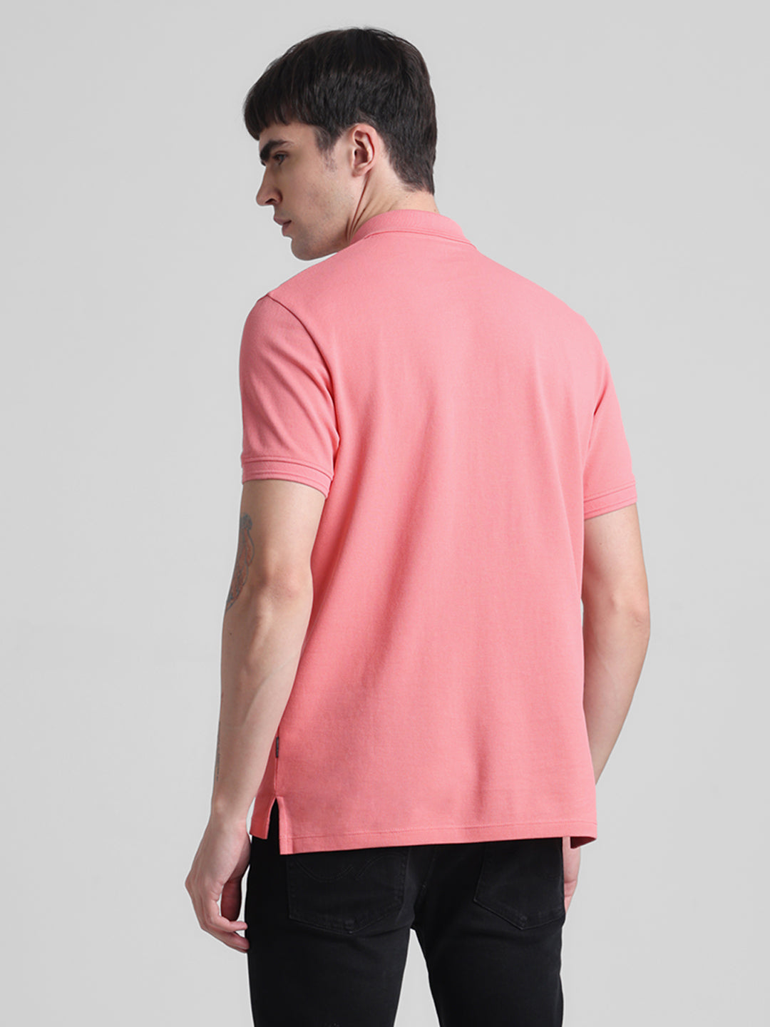JACK&JONES Regular Fit Solid - Pique Jersey T-Shirts