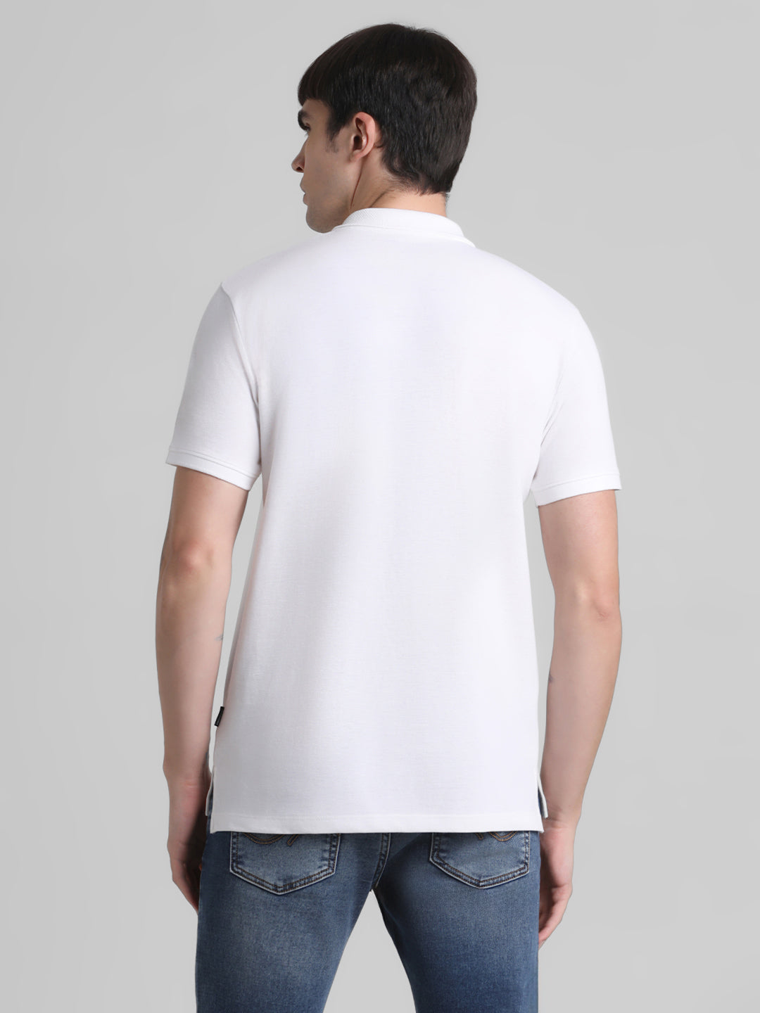 White Regular Fit Polo