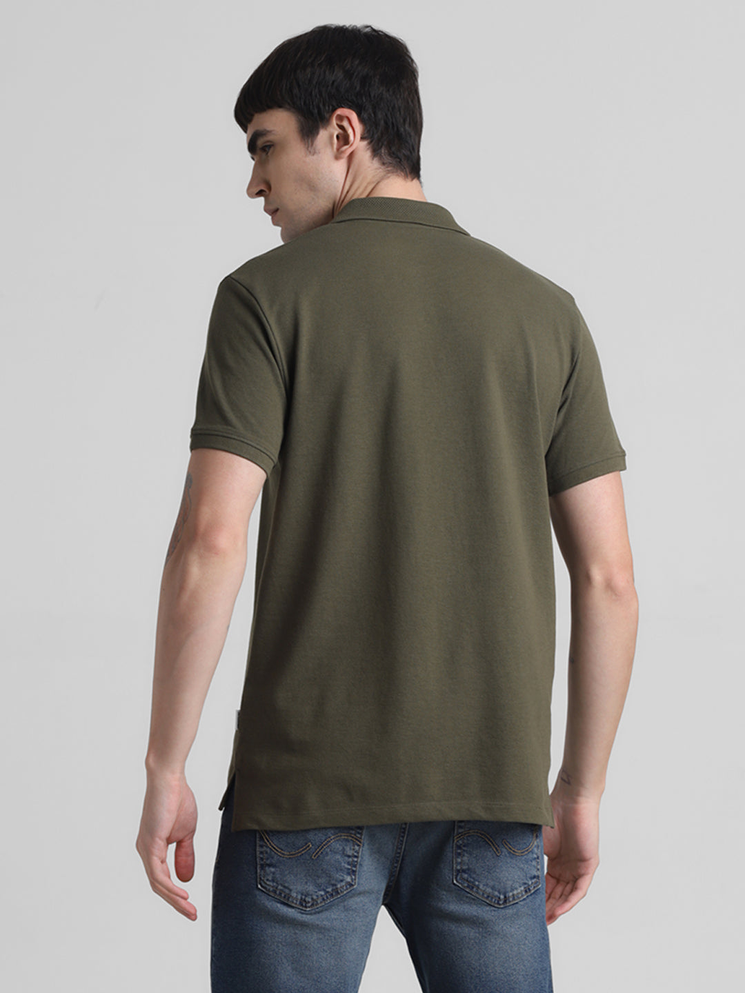 Olive Regular Fit Polo