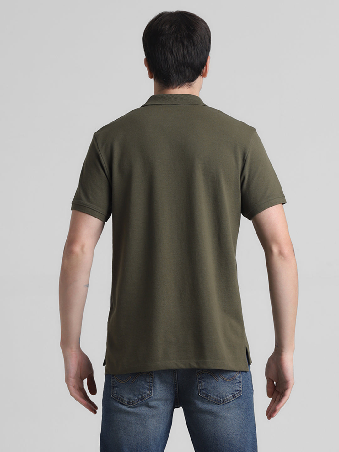 Olive Regular Fit Polo