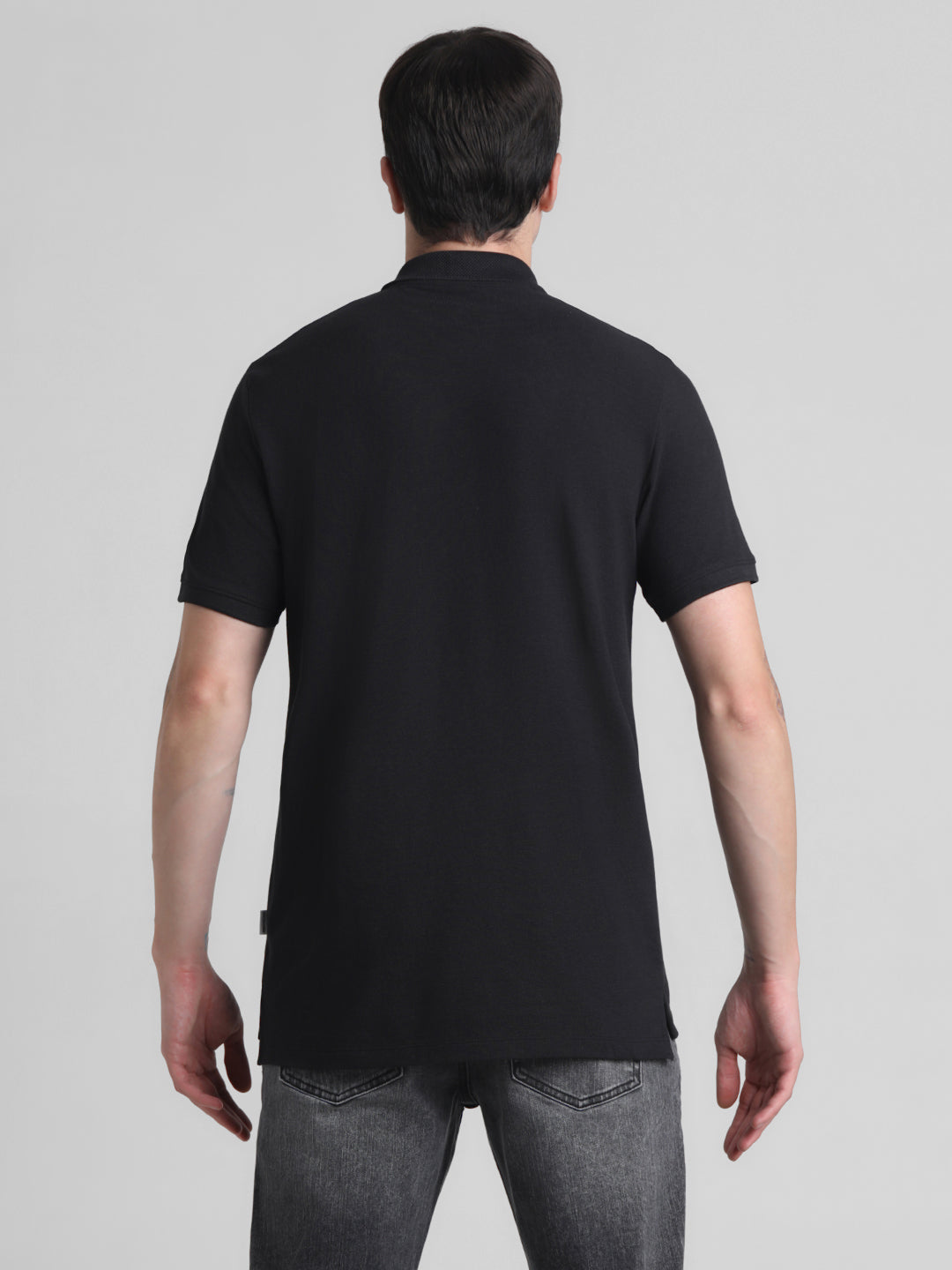 Black Regular Fit Polo