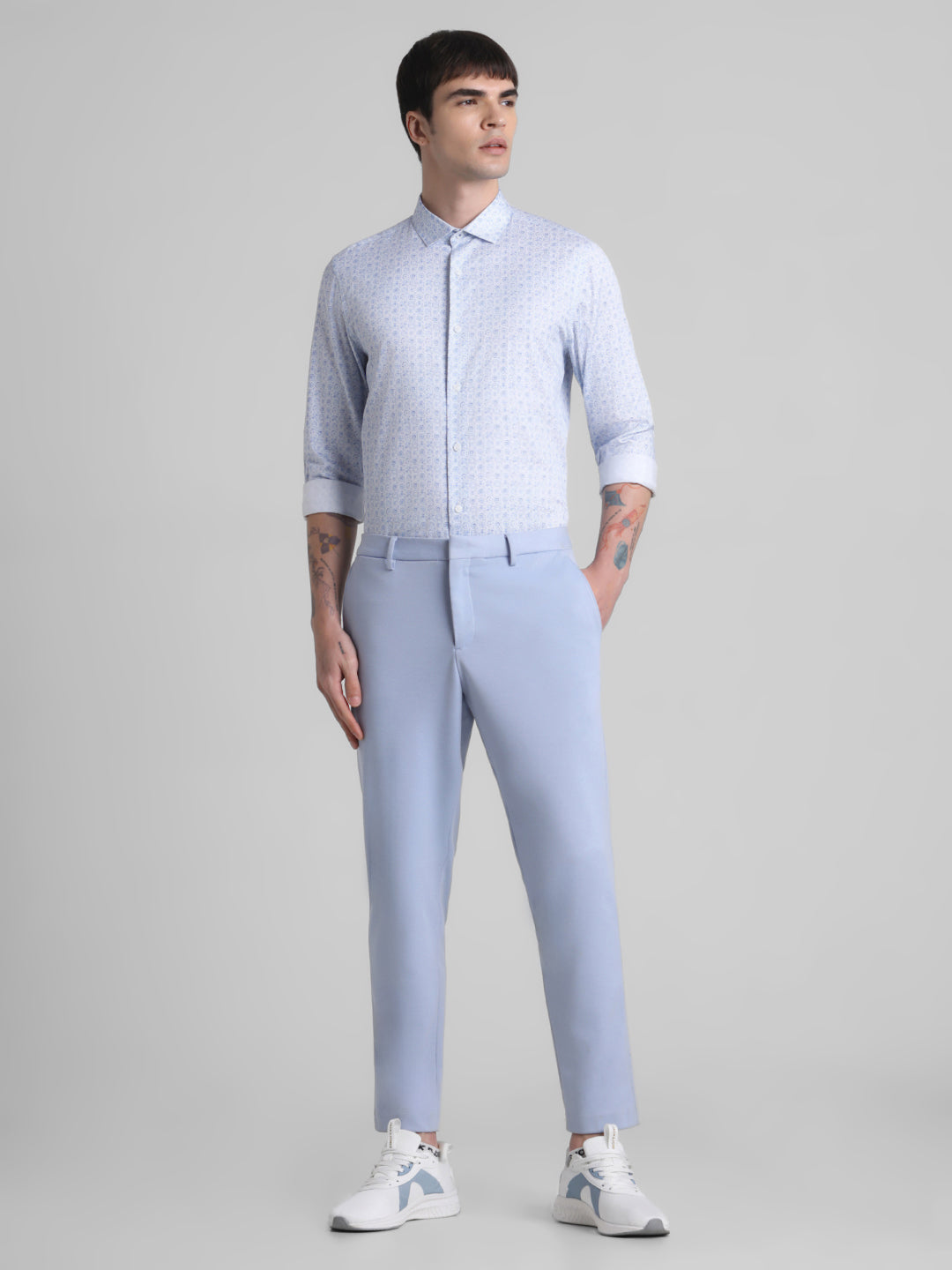 JACK&JONES Slim Print Small Shirts