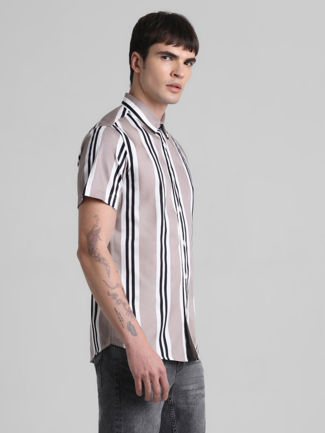 Striped Short Sleeve Shirt