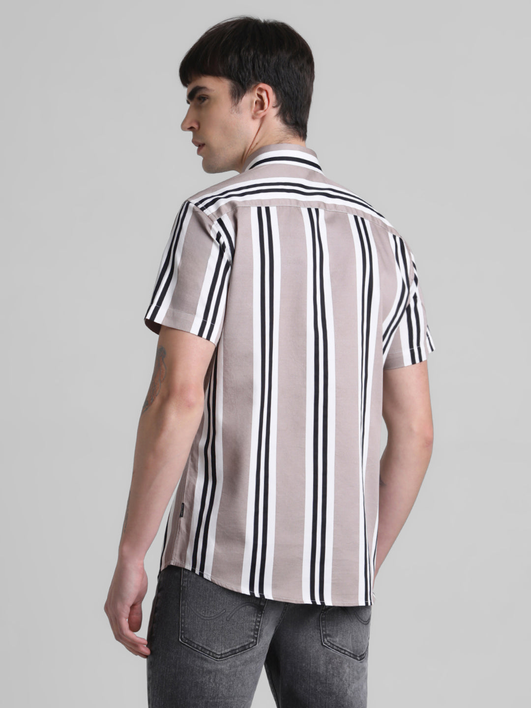 Striped Short Sleeve Shirt