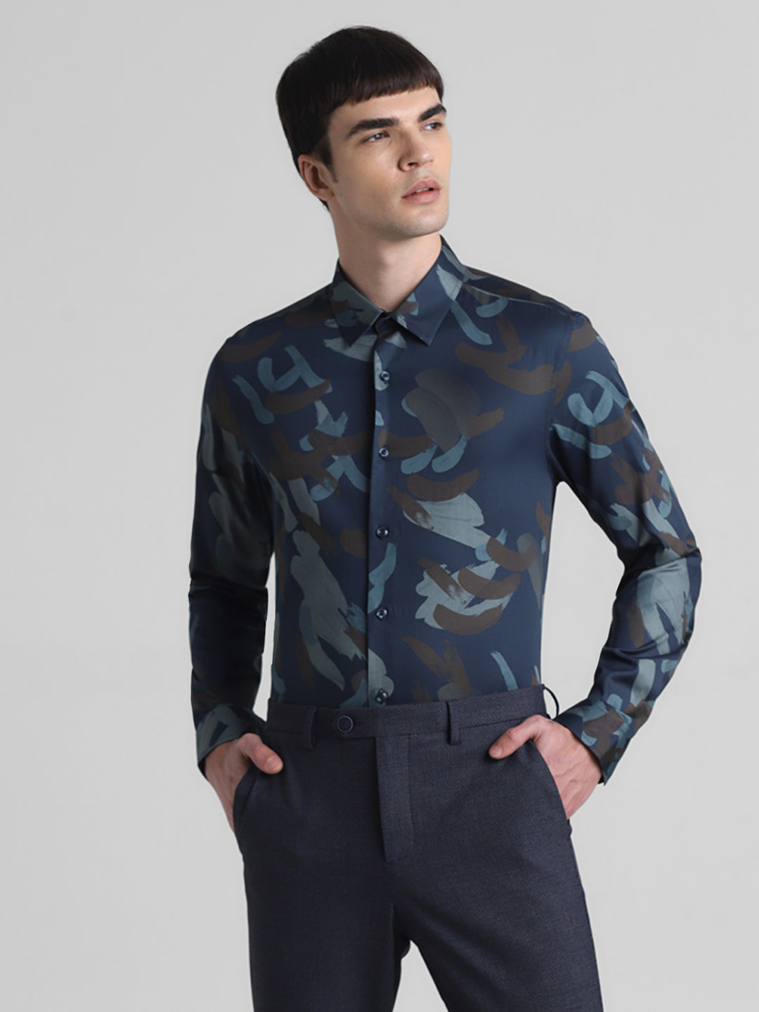 Abstract Print Shirt
