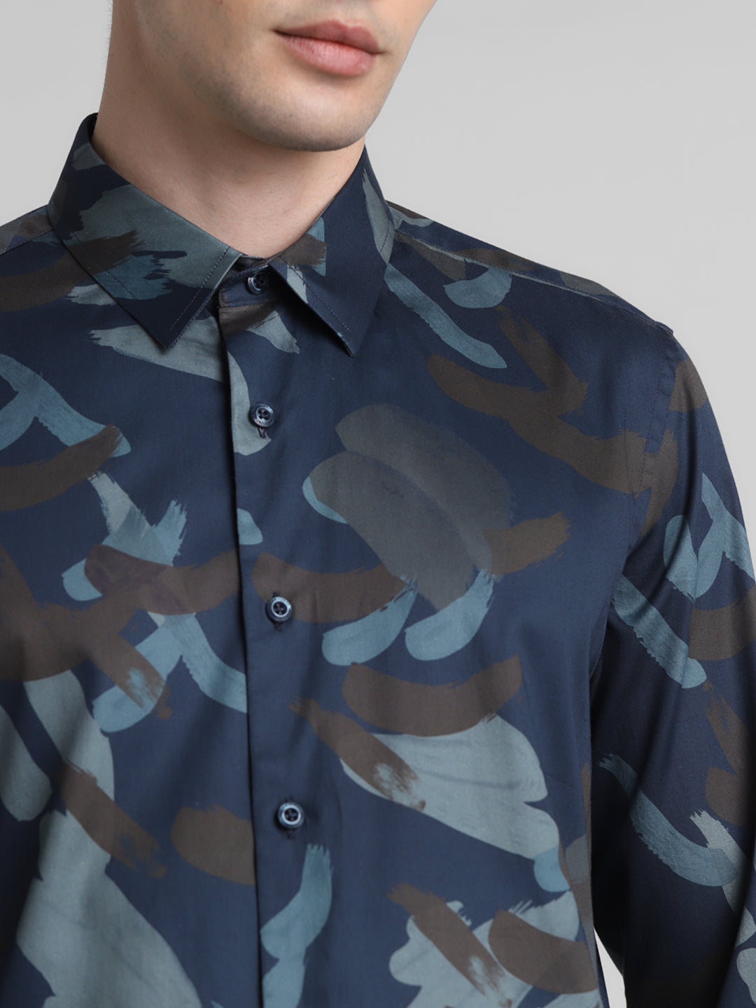 Abstract Print Shirt